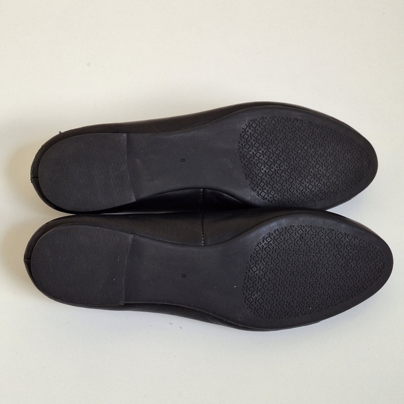 Tory Burch Lowell Ballet Flats | Size 8 | Black Leather - Picture 11 of 11
